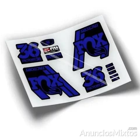 Pegatinas horquilla fox 36 2018 wp77 - Foto 2