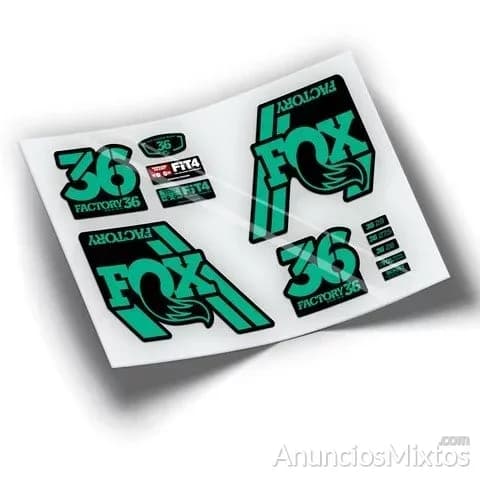 Pegatinas horquilla fox 36 2018 wp77 - Foto 6