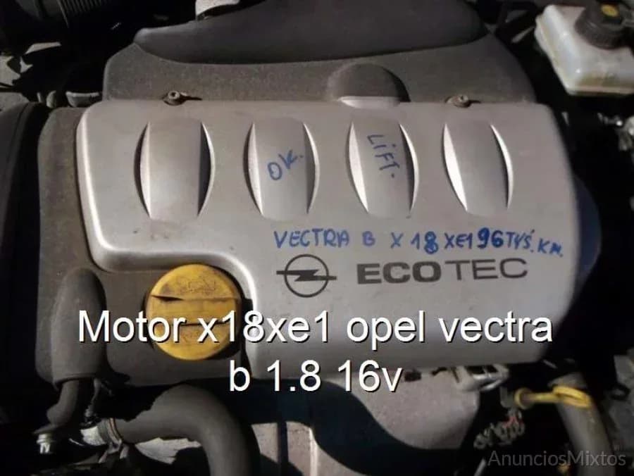 Motor x18xe1 opel vectra b 1.8 16v - Foto 1