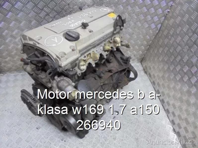Motor mercedes b a-klasa w169 1.7 a150 266940 - Foto 1