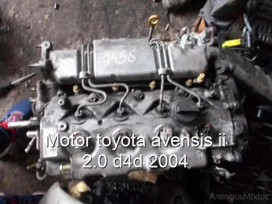 Motor toyota avensis ii 2.0 d4d 2004 - Foto 1