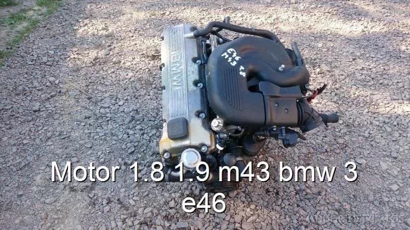 Motor 1.8 1.9 m43 bmw 3 e46 - Foto 1