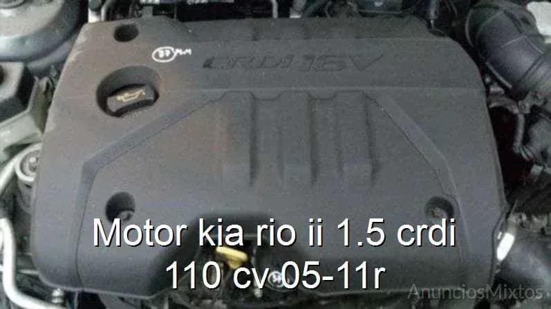 Motor kia rio ii 1.5 crdi 110 cv 05-11r - Foto 1