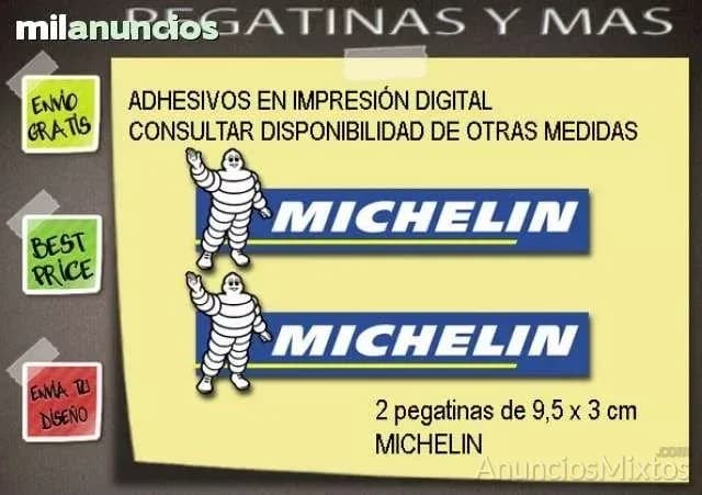 Pegatinas michelin 9, 5x3 ref: fdp107 - Foto 1