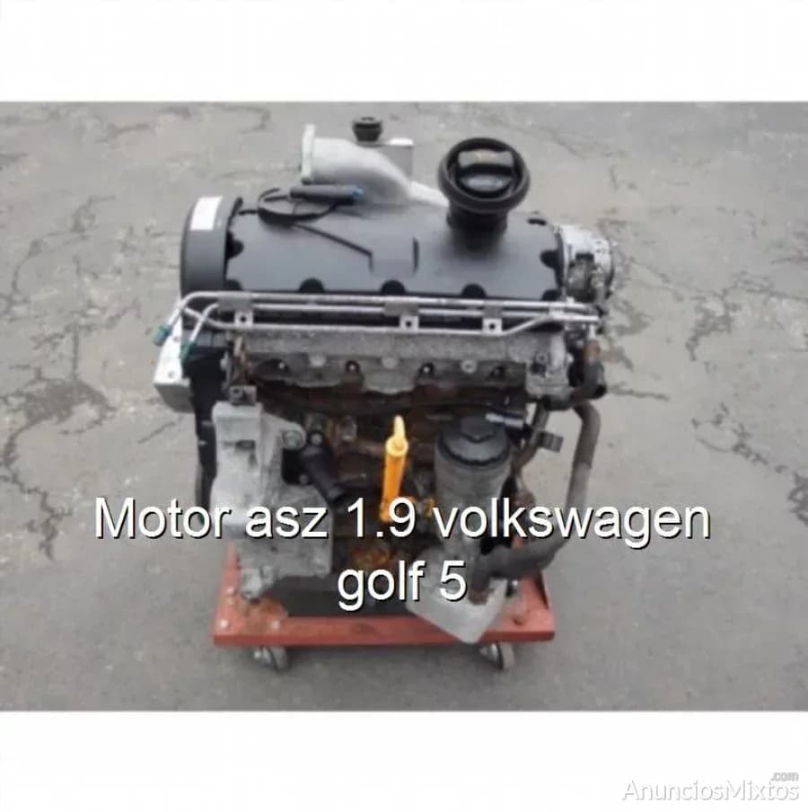 Motor asz 1.9 volkswagen golf 5 - Foto 1