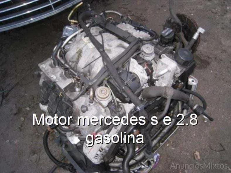Motor mercedes s e 2.8 gasolina - Foto 1