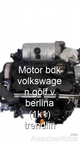 Motor bdk volkswagen golf v berlina (1k1) trendlin - Foto 1