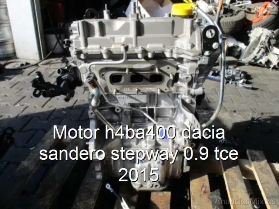 Motor h4ba400 dacia sandero stepway 0.9 tce 2015 - Foto 1