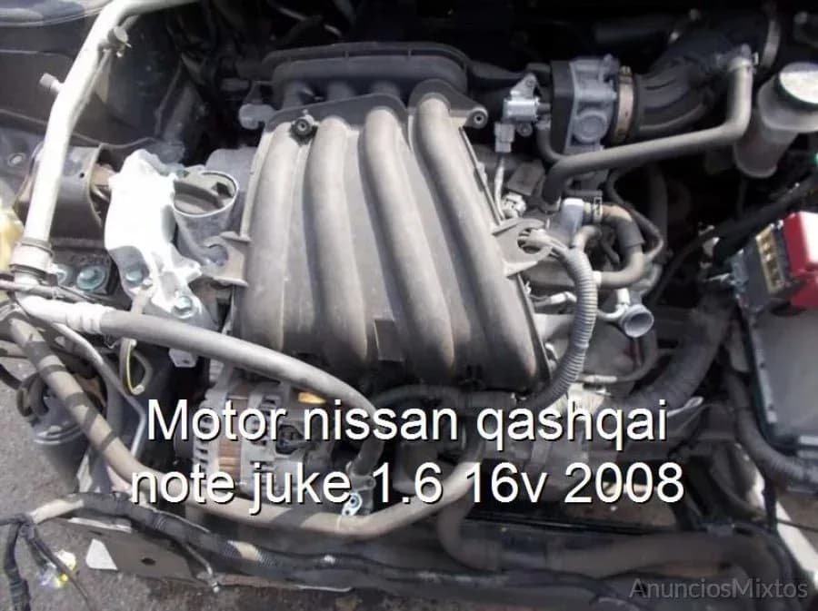 Motor nissan qashqai note juke 1.6 16v 2008 - Foto 1