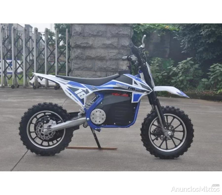 MINI CROSS MXE ELECTRICA 1000W RUEDAS 10" MxE el n - Foto 1