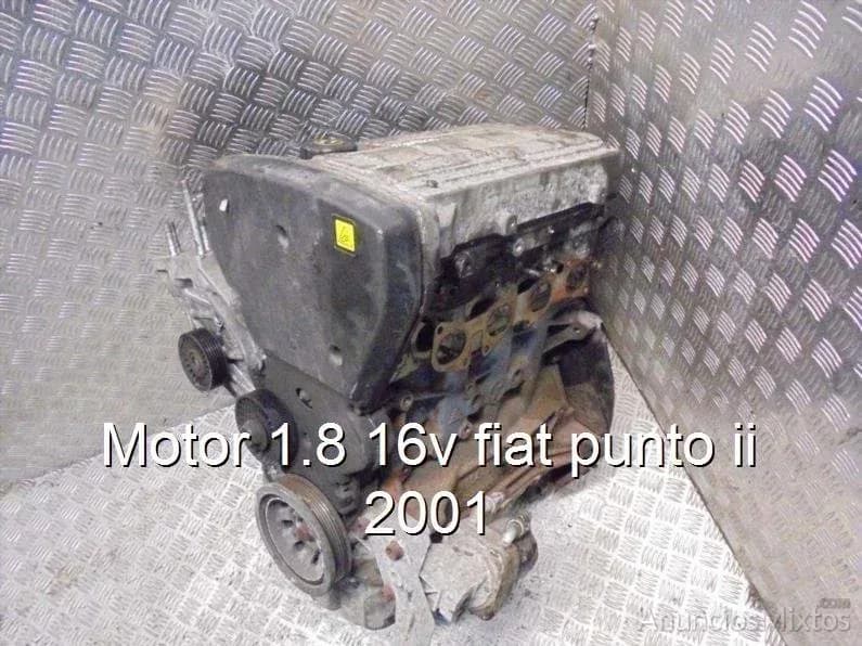Motor 1.8 16v fiat punto ii 2001 - Foto 1