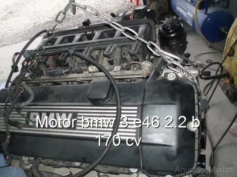 Motor bmw 3 e46 2.2 b 170 cv - Foto 1