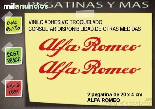 Pegatinas alfa romeo ref: fdp319 - Foto 1