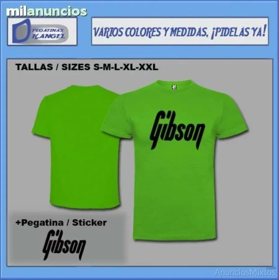 Camiseta gibson ref: c05 - Foto 7