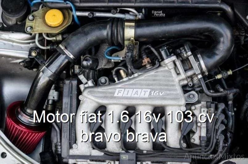 Motor fiat 1.6 16v 103 cv bravo brava - Foto 1