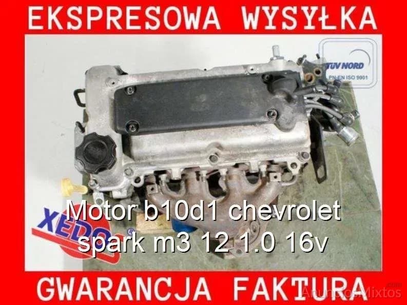 Motor b10d1 chevrolet spark m3 12 1.0 16v - Foto 1