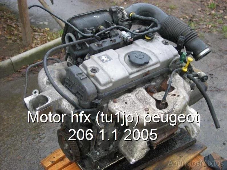 Motor hfx (tu1jp) peugeot 206 1.1 2005 - Foto 1