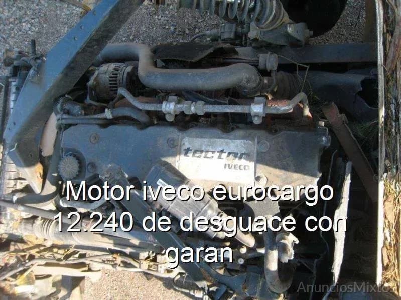 Motor iveco eurocargo 12.240 de desguace con garan - Foto 1