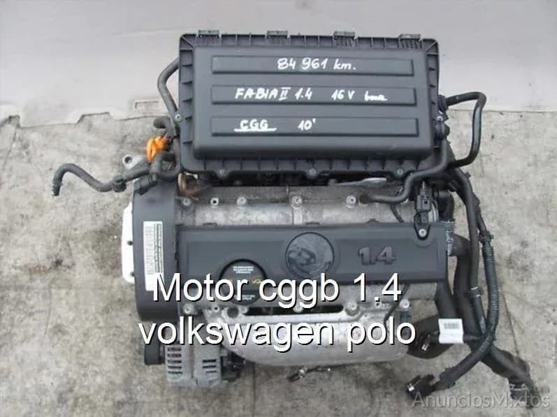 Motor cggb 1.4 volkswagen polo - Foto 1