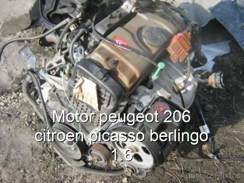 Motor peugeot 206 citroen picasso berlingo 1.6 - Foto 1