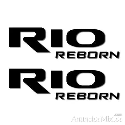 Pegatinas kia rio reborn rv135 - Foto 1