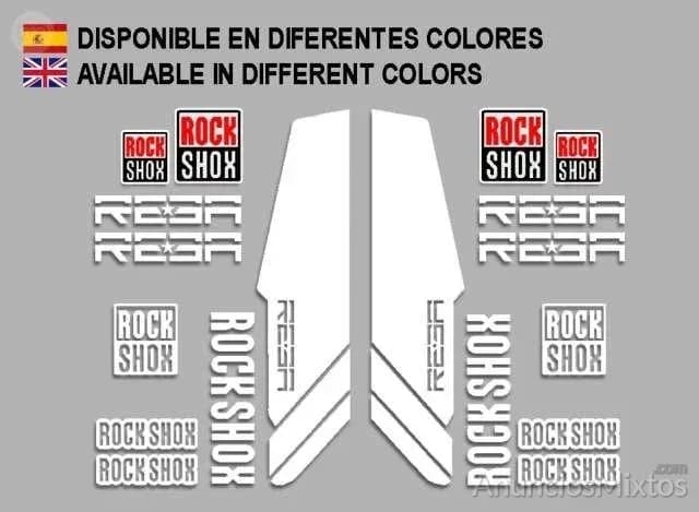 Pegatinas rock shox reba ref: f170 - Foto 1