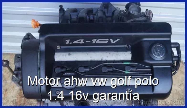 Motor ahw vw golf polo 1.4 16v garantía - Foto 1
