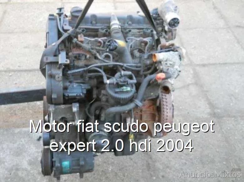 Motor fiat scudo peugeot expert 2.0 hdi 2004 - Foto 1