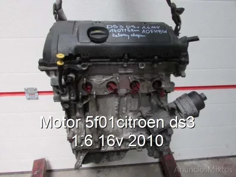 Motor 5f01citroen ds3 1.6 16v 2010 - Foto 1