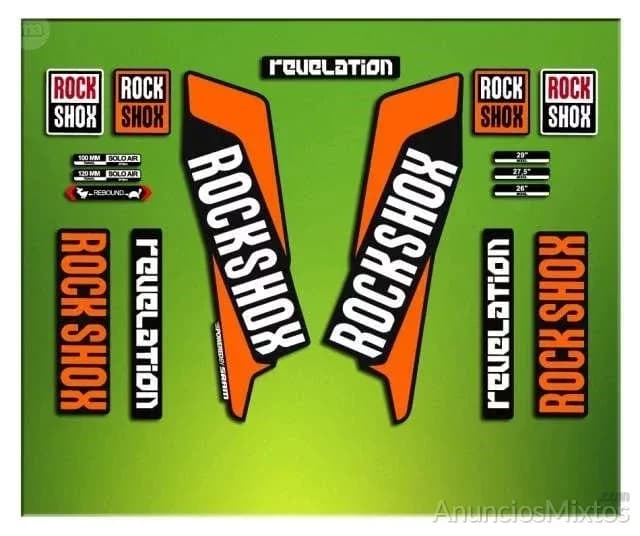 Pegatin rock shox revelation 2016 elx41 - Foto 7