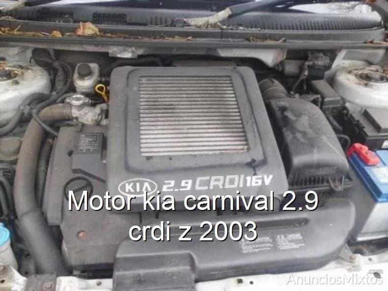 Motor kia carnival 2.9 crdi z 2003 - Foto 1