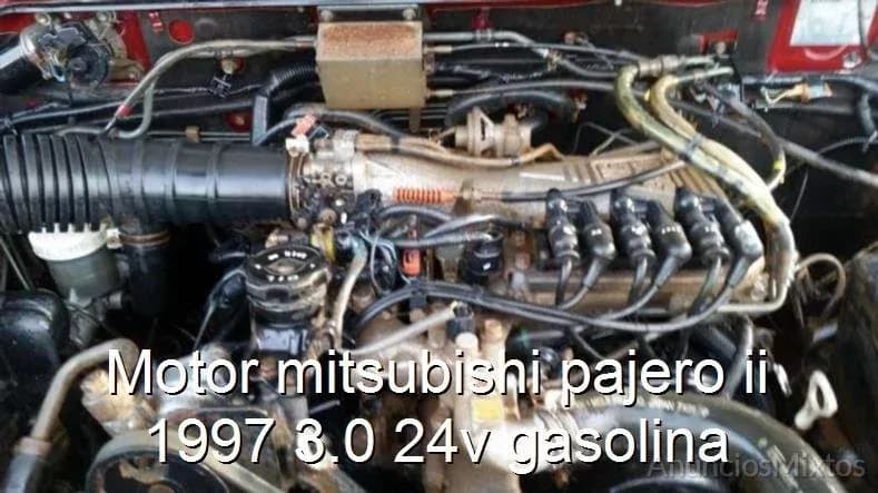 Motor mitsubishi pajero ii 1997 3.0 24v gasolina - Foto 1