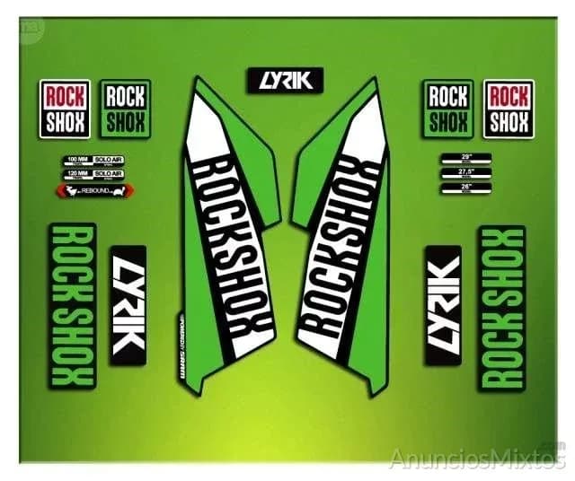 Pegatinas rock shox lyric 2016 elx54 - Foto 3