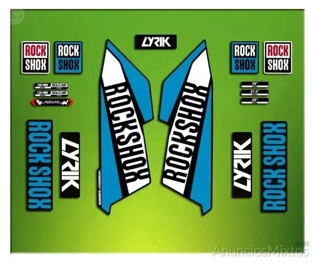 Pegatinas rock shox lyric 2016 elx54 - Foto 5