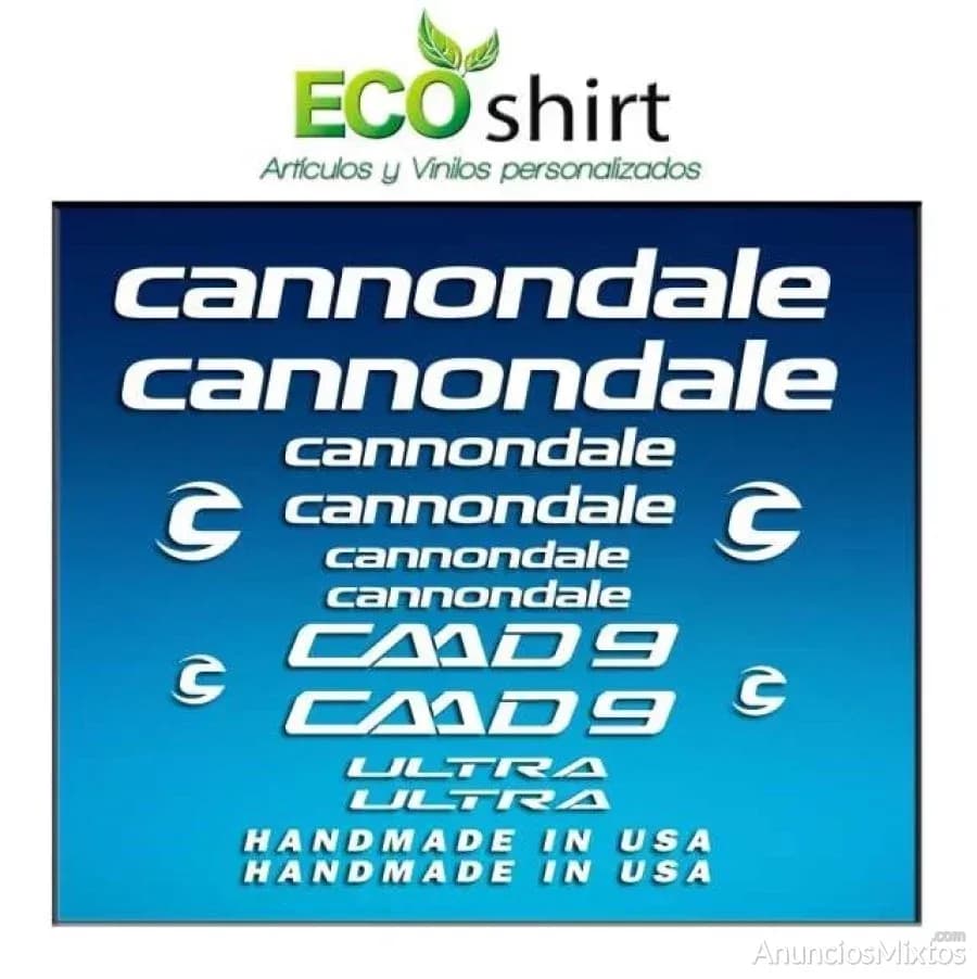 Pegatinas cuadro cannondale cadd 9 am27 - Foto 1