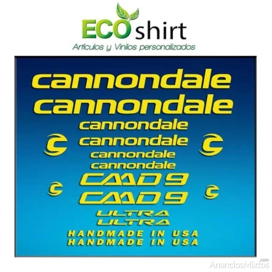 Pegatinas cuadro cannondale cadd 9 am27 - Foto 3