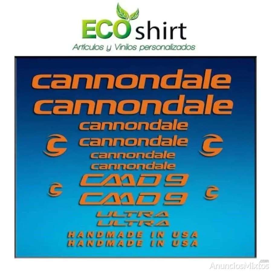 Pegatinas cuadro cannondale cadd 9 am27 - Foto 4