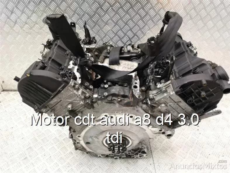 Motor cdt audi a8 d4 3.0 tdi - Foto 1