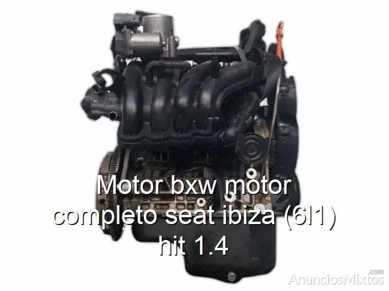 Motor bxw motor completo seat ibiza (6l1) hit 1.4 - Foto 1