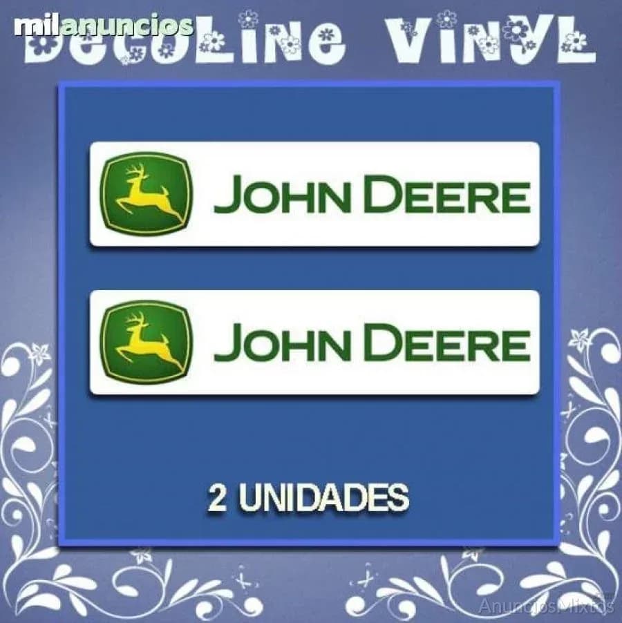Pegatinas john deere ref: dp669 - Foto 1