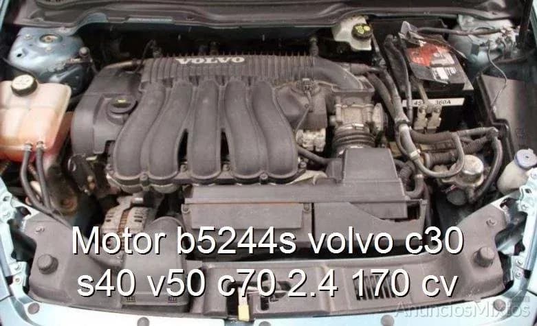 Motor b5244s volvo c30 s40 v50 c70 2.4 170 cv - Foto 1