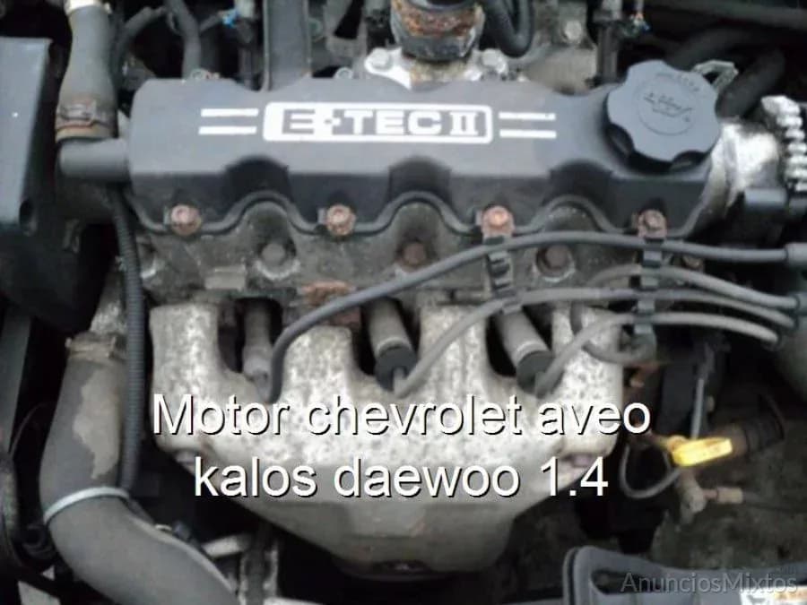 Motor chevrolet aveo kalos daewoo 1.4 - Foto 1