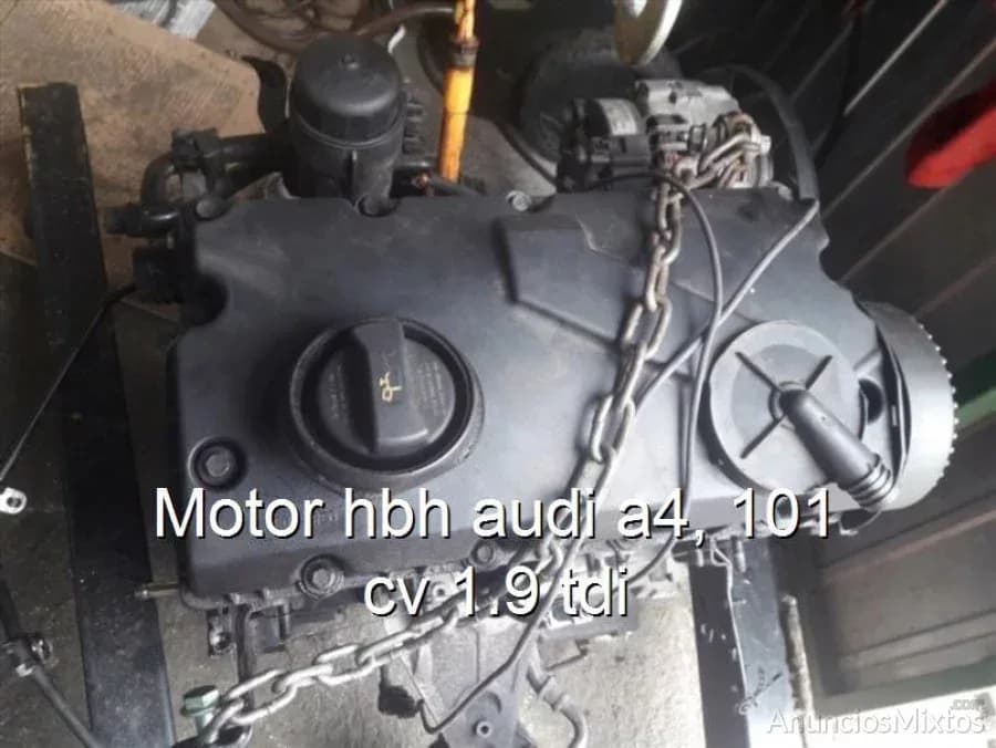 Motor hbh audi a4, 101 cv 1.9 tdi - Foto 1