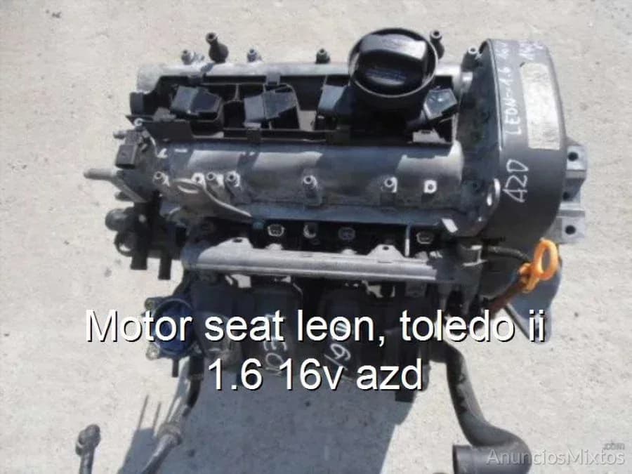 Motor seat leon, toledo ii 1.6 16v azd - Foto 1