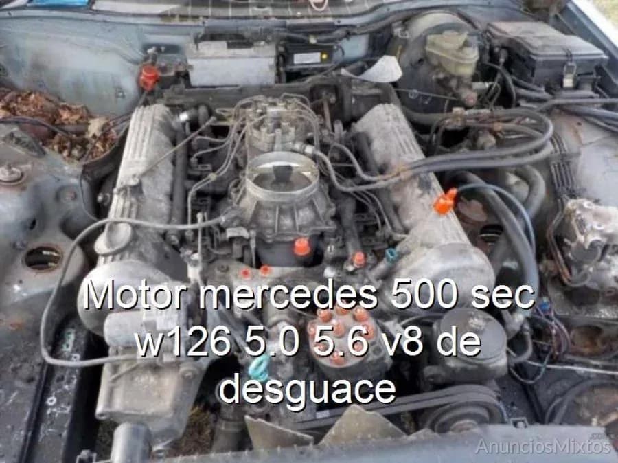 Motor mercedes 500 sec w126 5.0 5.6 v8 de desguace - Foto 1