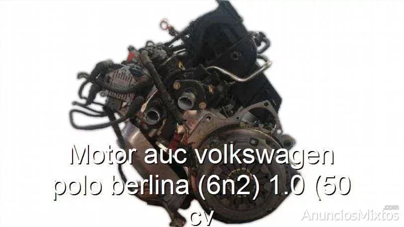 Motor auc volkswagen polo berlina (6n2) 1.0 (50 cv - Foto 1