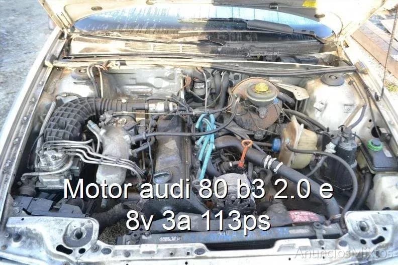 Motor audi 80 b3 2.0 e 8v 3a 113ps - Foto 1
