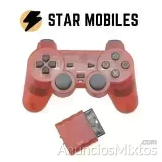 MANDO INALAMBRICO PS2 DUAL SHOCK ROJO - Foto 1