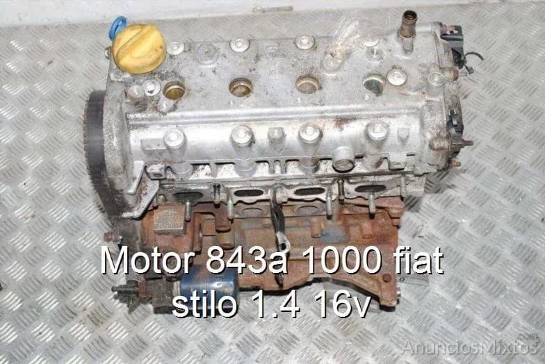 Motor 843a 1000 fiat stilo 1.4 16v - Foto 1