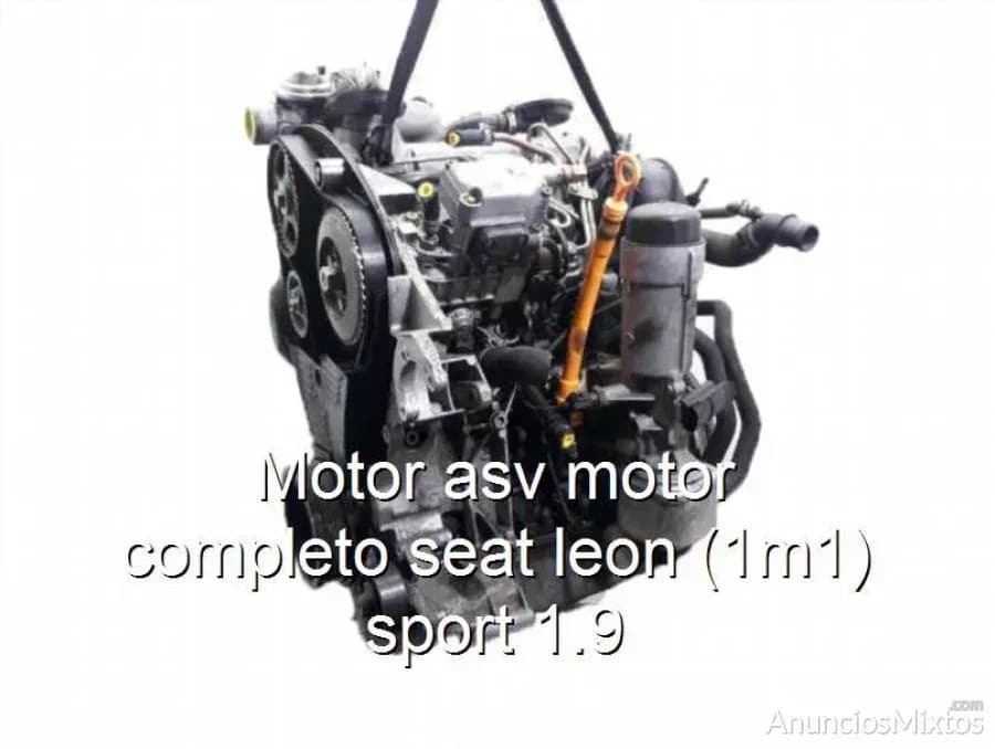 Motor asv motor completo seat leon (1m1) sport 1.9 - Foto 1